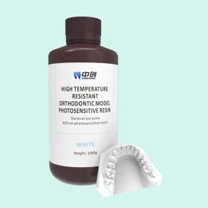 China High Temperature Resistant Orthodontic Model Dental Resin 3d Printing wholesale