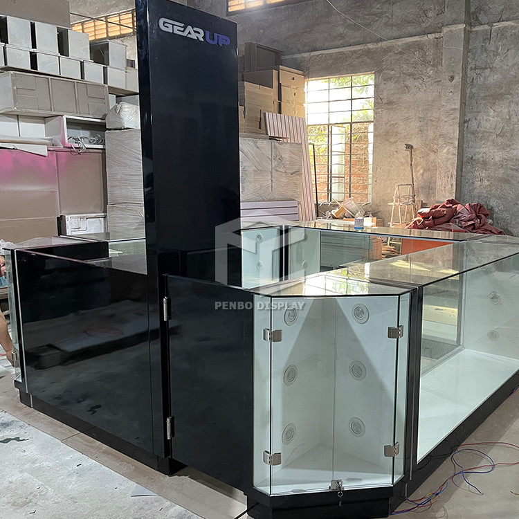 ODM Mobile Phone Display Showcase 8mm Tempered Glass