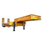 3 Axle 80 Ton Low Bed Semi Trailer Truck For Sale In Madagascar