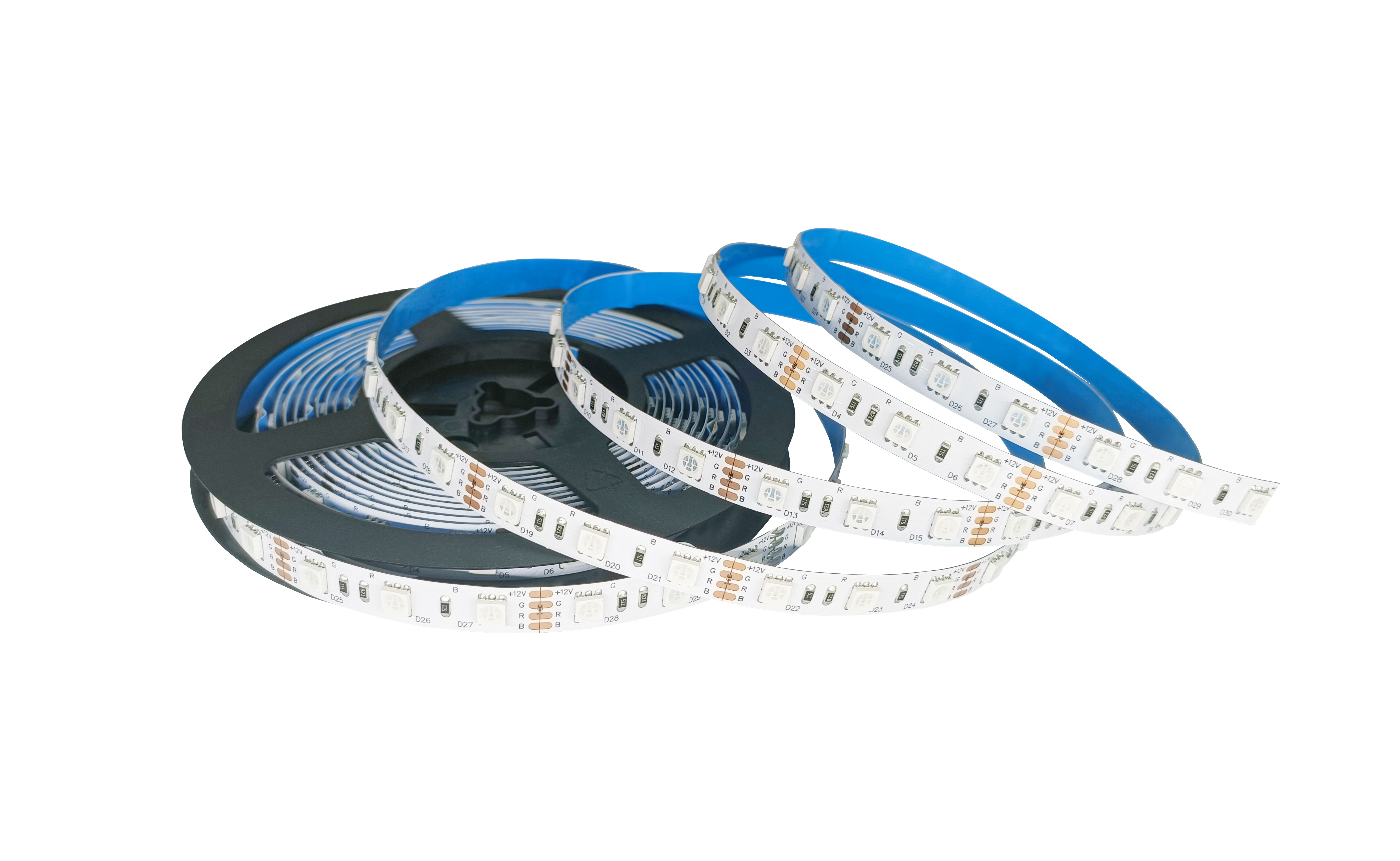 Low Voltage Magic Color 5050 Rgb Led Strip 12V 24V Waterproof