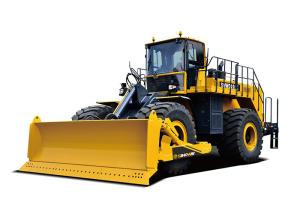China Mining Soil Moving Equipment Road Construction Wheeldozer 410hp Cummins Engine wholesale