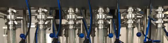Multicolor Chocolate Sauce Bottling Equipment 100g To 1000g With Heating System