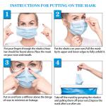 Non Woven Disposable Blue Surgical Medical Face Mask Disposable Mouth Cover 3