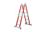 Semi Insulating 5.72m 4X5 Fiberglass Multipurpose Ladder