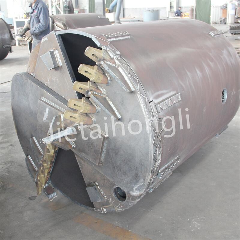 Soil Teeth Bucket For Piling Industry Construction Machine Parts Rotary Drilling Rig Parts