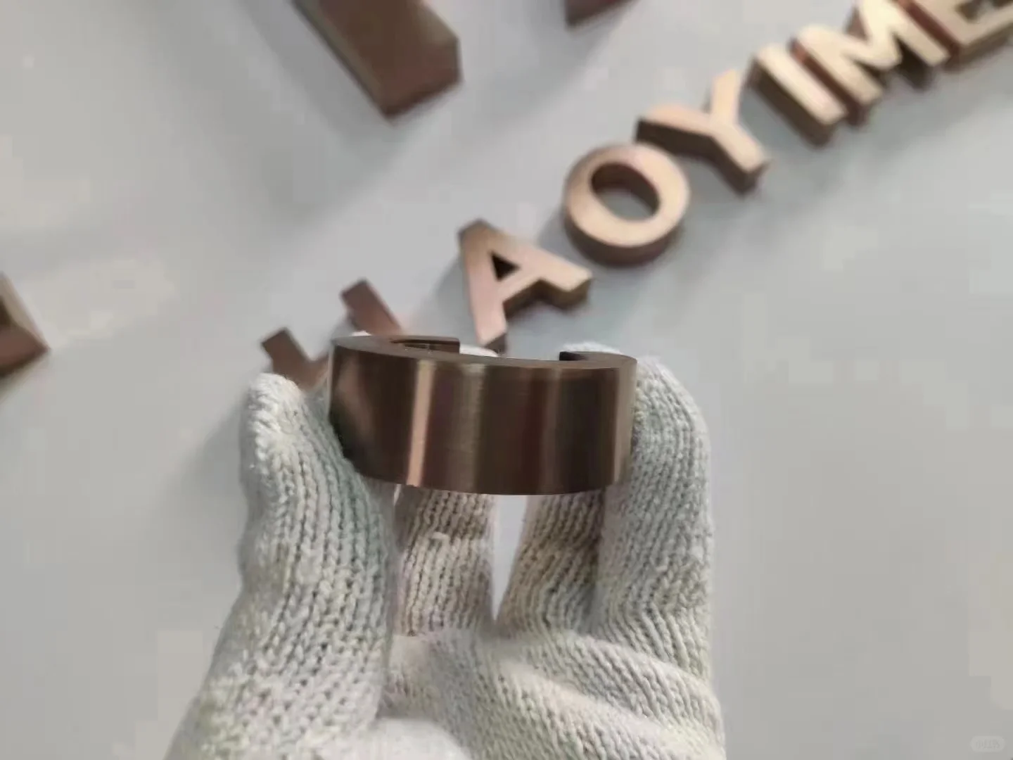 Gold Advertising 3D LED Electronic Signs for Shop Logo Light Board Display Promotion
