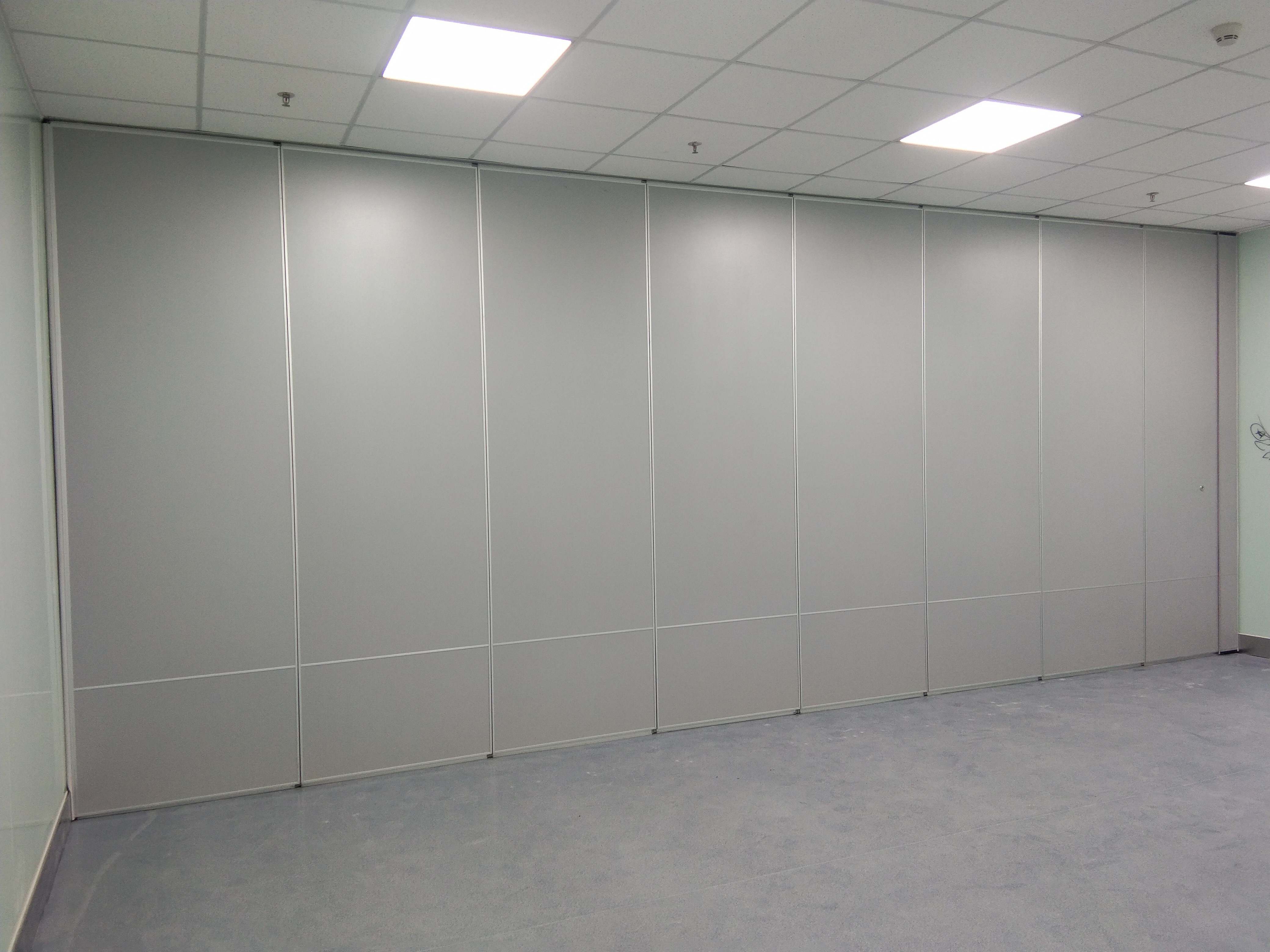 Modern Soundproofing Panels Interior Doors Top Supported Sliding Door Movable Partition For Hotel