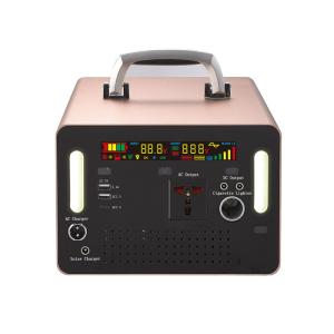 China 308wh 12v Rechargeable Portable Solar Power Generator wholesale