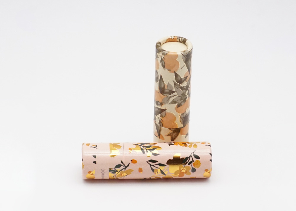 Orange Cosmetic ABS Lipstick Containers Bulk Biodegradable