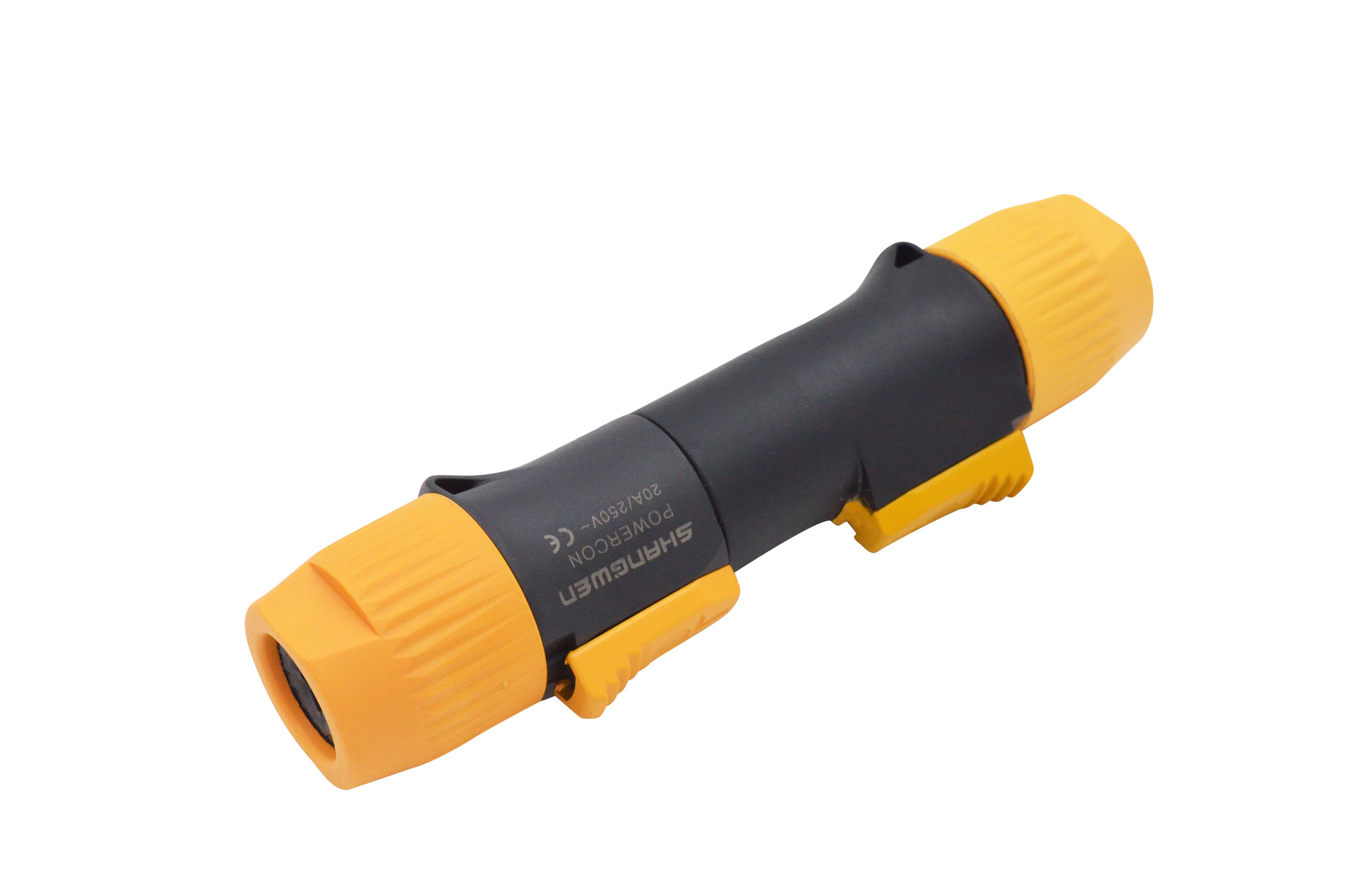 Electrical Plastic Female Powercon Connector 3 Pin High Current Capacity
