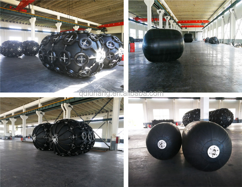 Yokohama Type Custom Size Pneumatic Rubber Fender Ship Dock Fender 2m*3.5m