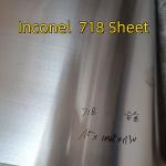 Inconel 718 Heat Resistant Metal Sheet 0.6-6.0 N07718 5596 2.4668 Gh4169