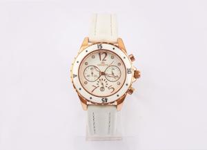 China White Luxury Multi Function Watch , Ladies Wrist Watches 5ATM wholesale