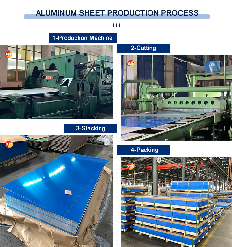 Anodized Aluminum Plate Sheet 1060 1100 3003 5083 6061 1000mm