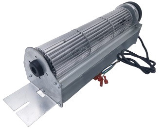86mm X 360 AC Cross Flow Blower Fan Centrifugal Flow 100W 0.88A External Rotor Motor