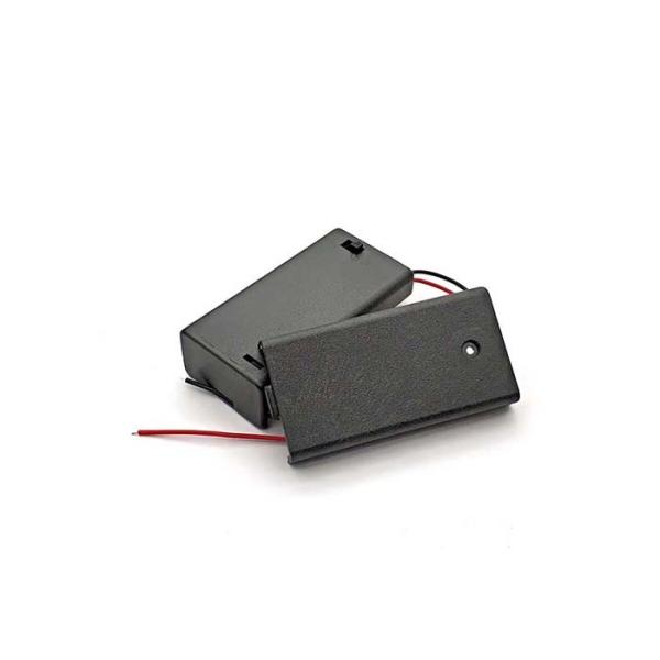 Safety Storage AA Battery Box On / Off Switch For STEM Education