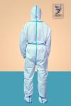 Hospital Work Disposable Protective Coverall Asbestos Suits Eco Friendly