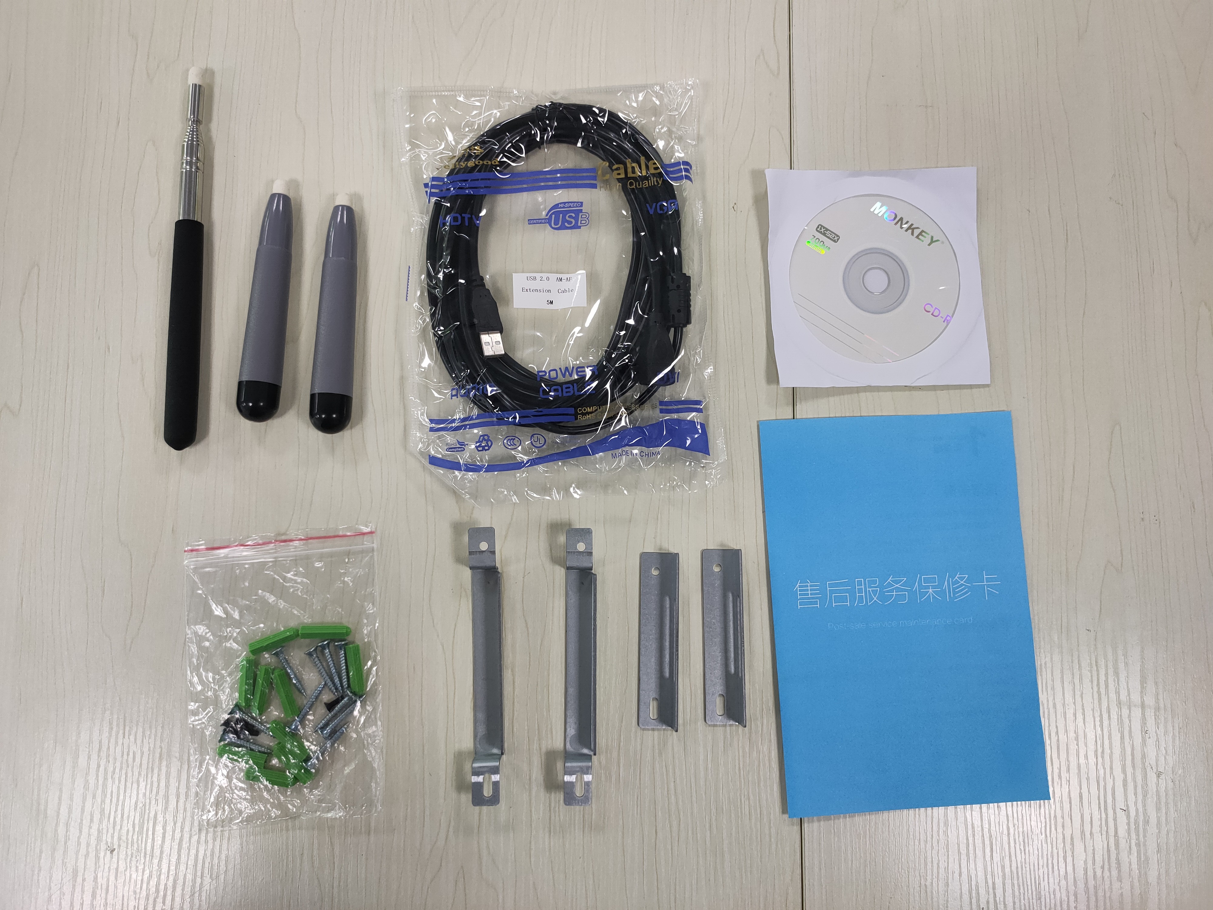 96 Inch Infrared Interactive Whiteboard 10ms For Multimedia Teaching