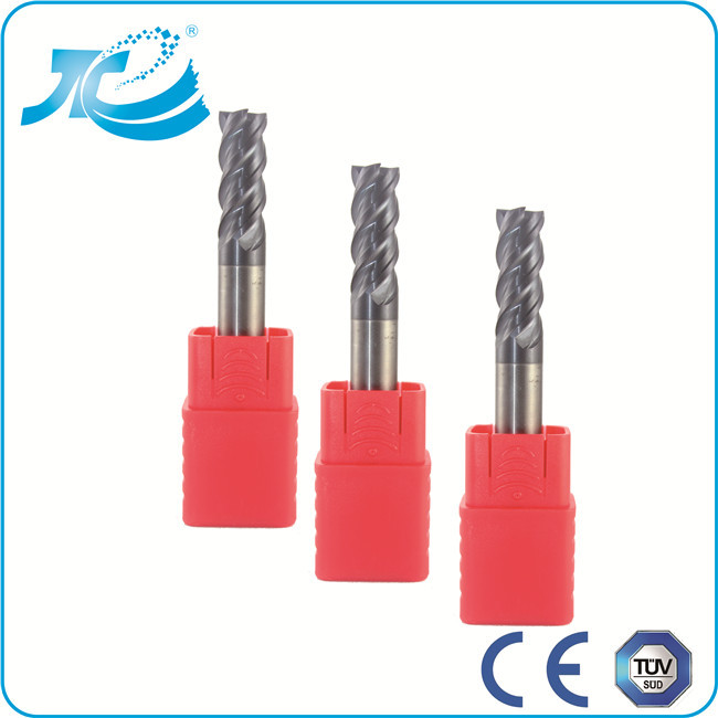 Hardness 65 Square End Mills for Aluminum , Custom End Mills