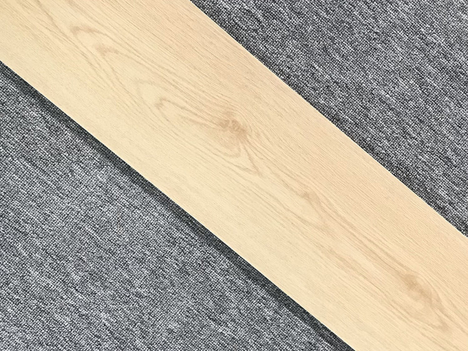 Porcelain Gray Antibacterial Wood Grain Ceramic Tiles Indoor Kitchen Wall