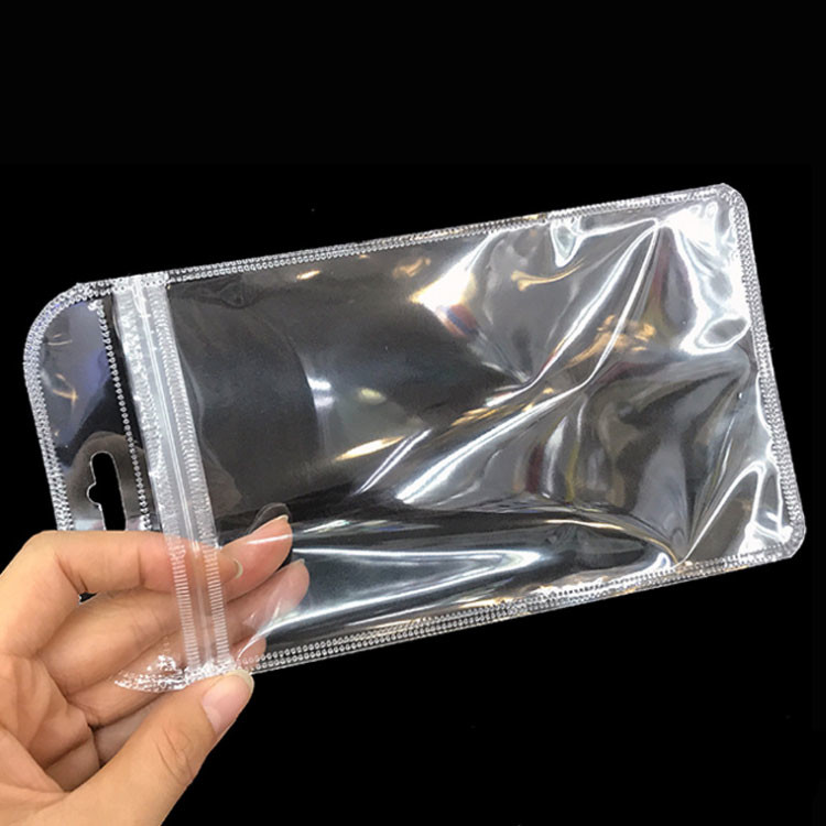 Custom Printing Transparent Zipper Plastic Mobile Phone Case pouch Mobile Cell Phone Case Packaging/Retail Plastic Packa