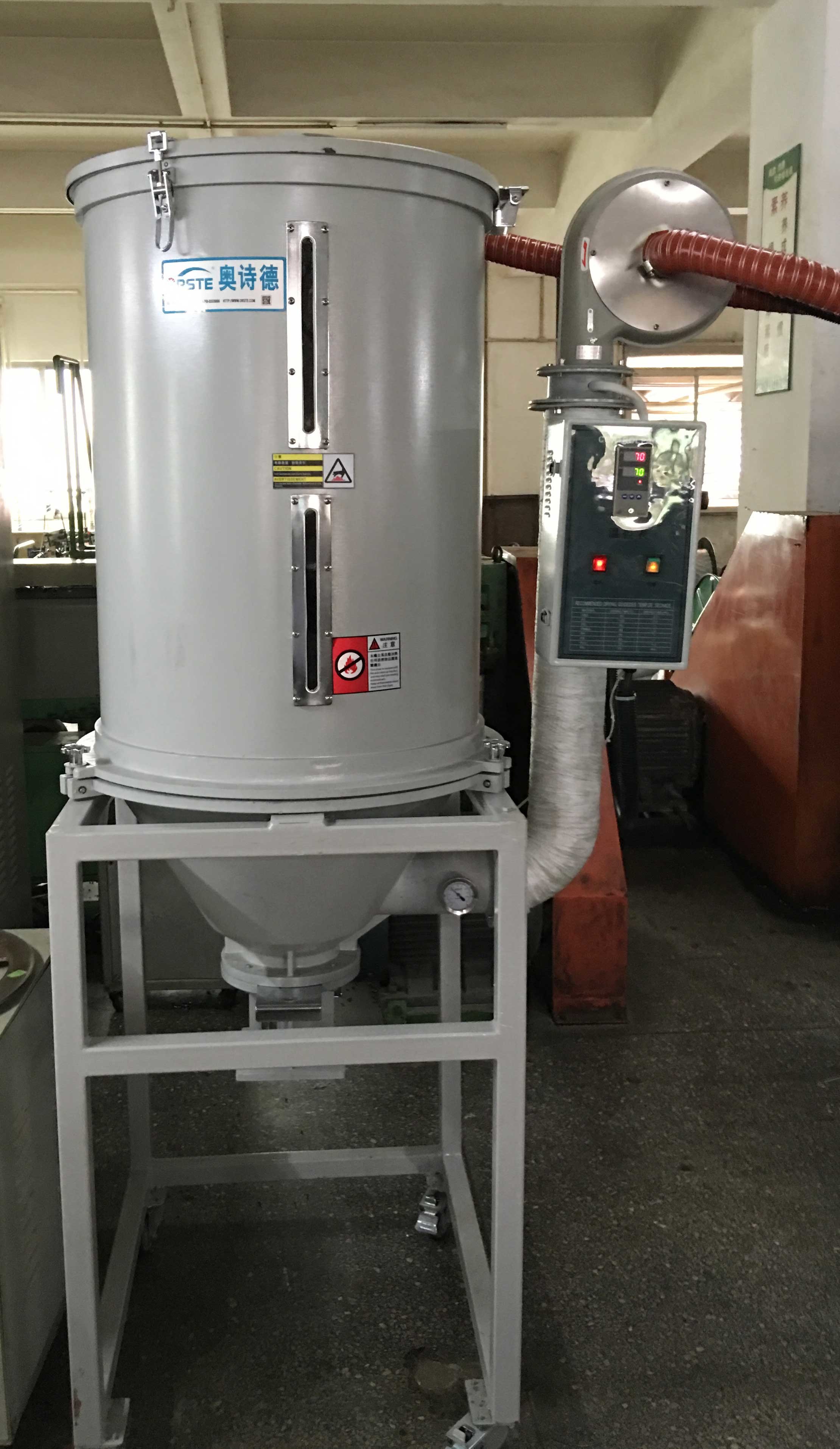 Economic Type Plastic Resin Granule Drying Machine Hopper Dryer for Injection Molding Extrusion