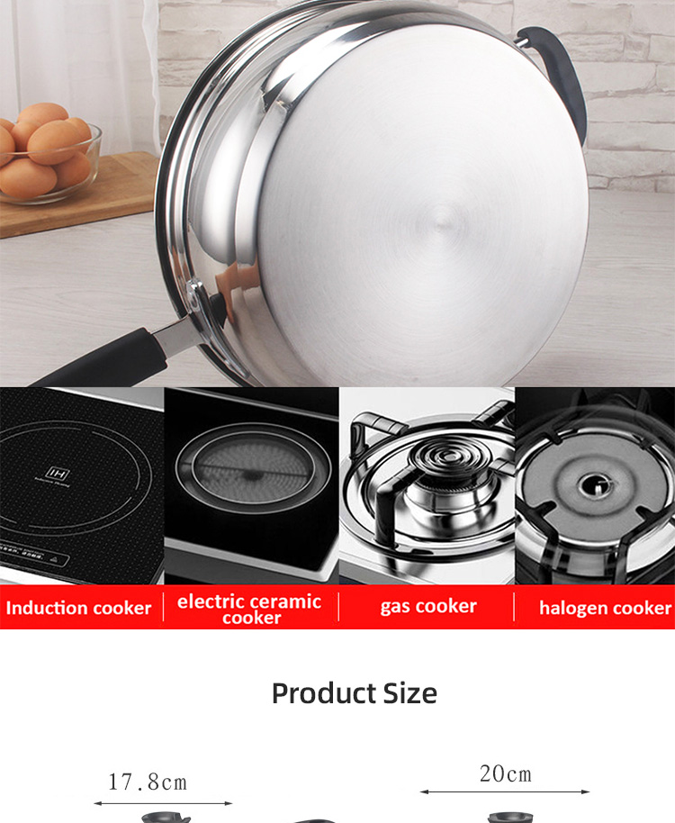 The New Listing 12 PCS Stainless Steel Cooking Set Pots And Pans Cookware Sets Cooking Soup Pots Set