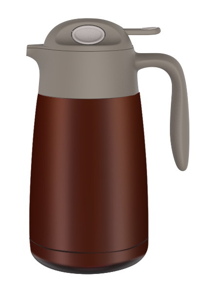 1500ml Stainless Steel Vacuum Coffee Pot , Thermos Tea Pot Double Wall