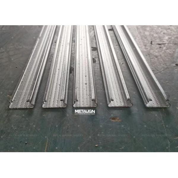 High Grade 45 Hydraulic Cutter Roll Former With Safety Chain Cover For Lock Channel Production