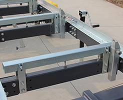 Portable Sawmill Power Band Saw Mill Max.Working Width 1000mm