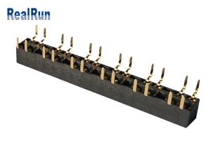China 2.54mm Female 2×12P Dual Row Female Header 3A wholesale
