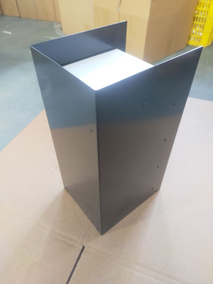 Galvanized Steel Parcel Mailbox for Outside Extra Large Package Delivery Post Mount