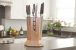 Formaldehyde Free Wooden Magnetic Knife Holder Heat - Resistance Unbreakable