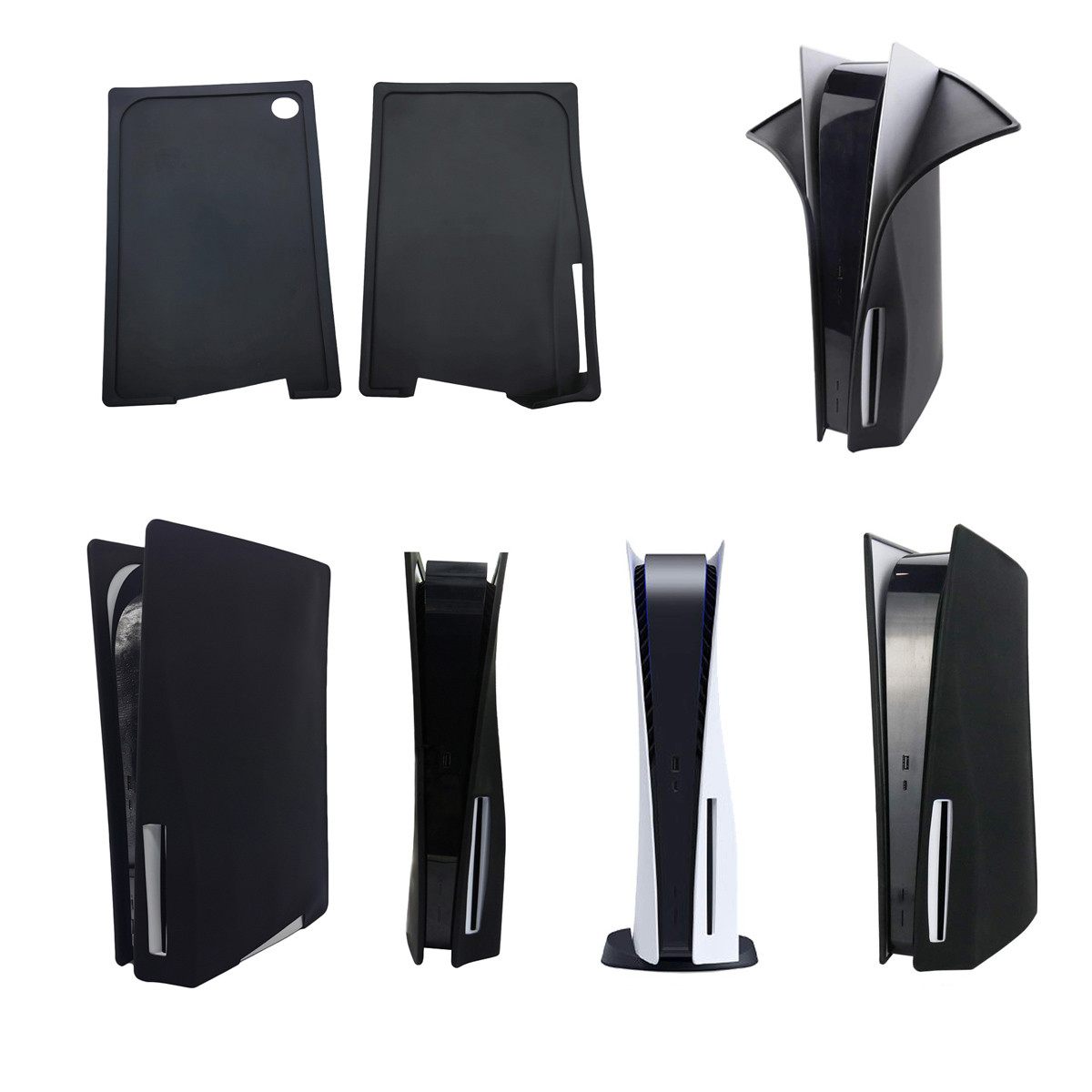Protective Soft PS5 Host Cover Anti-Scratch Dustproof For Sony Playstation PS5 Console