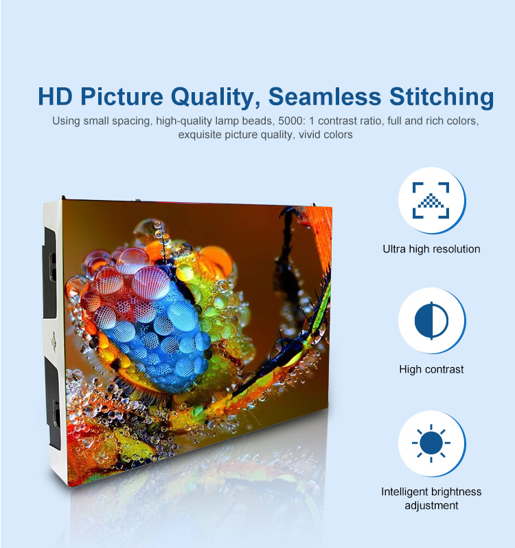 Digital Full Color LED Display P6 P8 Large Led Screens For Churches