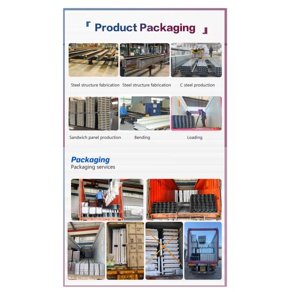 Weatherproof Prefabricated Steel Frame Farm Building Poultry House Easy Install