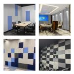 9mm Polyester Fiber Acoustic Panels For Home Soundproofing