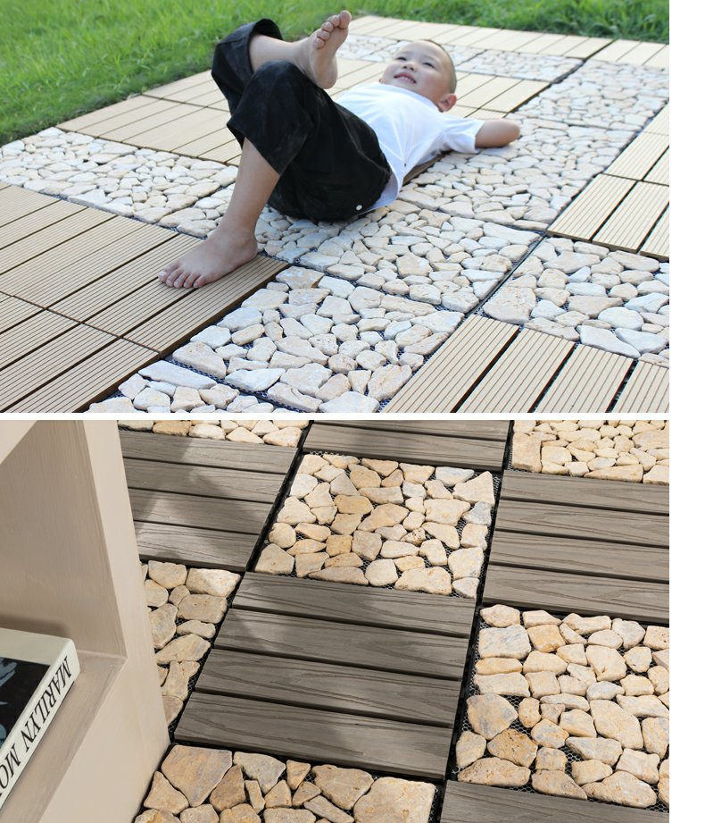 Wood-Plastic Composite Flooring Chevron SPC Plank Project Solution Capability Others