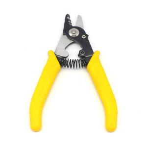 China 20-30 AWG Electric Wire Stripper with Yellow Handle wholesale