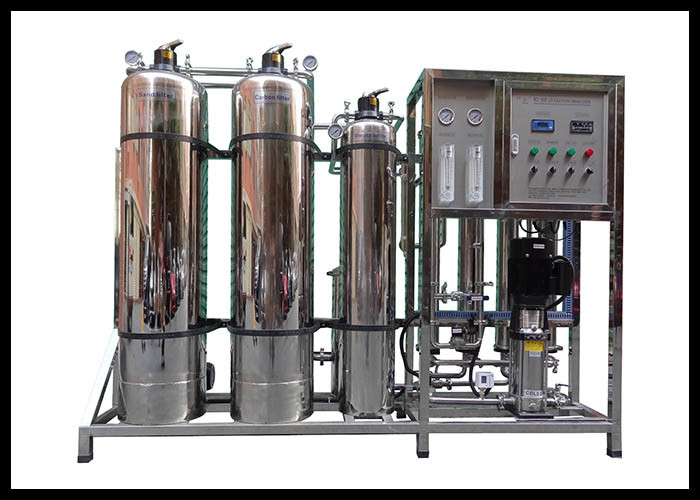 SUS304 Drinking Water Treatment Plant Compact Reverse Osmosis Plant