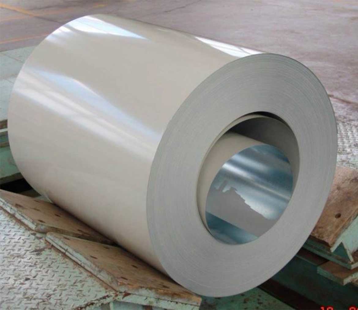 Bare White Color Prepainted Galvalume Steel Coil