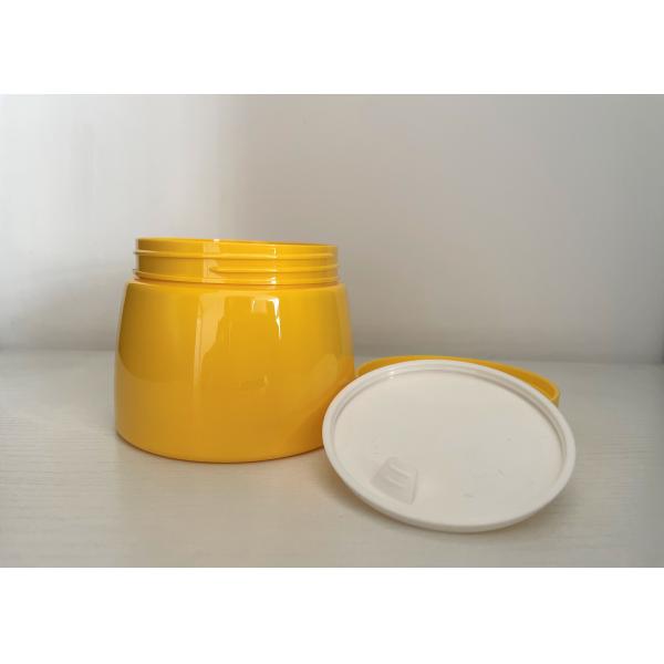 Cream 50g 250g Single Wall PET Plastic Jar With Screw Cap