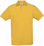 Banana Cream Mens Dressy Polo Shirts , Anti - Pilling Short Sleeve Polo For Men