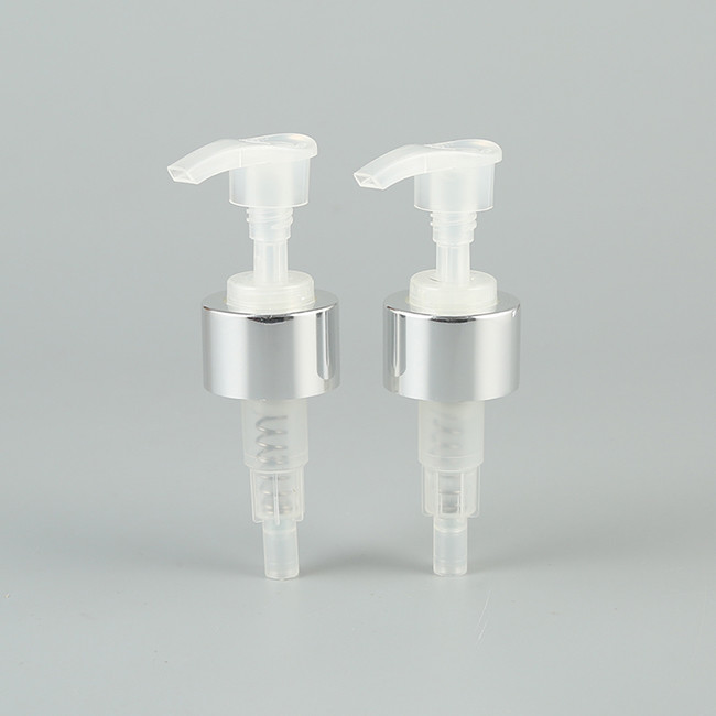 24/410 28-410 Dispensing Lotion Bottle Pump Silver