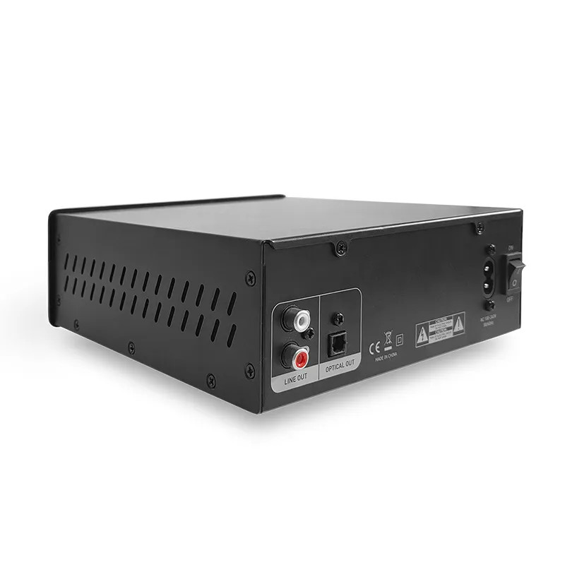 Solid Metal Classic CD Disc Player With RCA Out For Home Theater Audio System