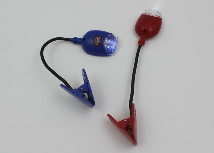 Reusable Self - adhesive 0.2 W 1 LED Flexible Book Light For Children