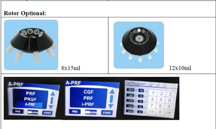 Cence Mini Centrifuge TD4 PRF PRP Centrifuge