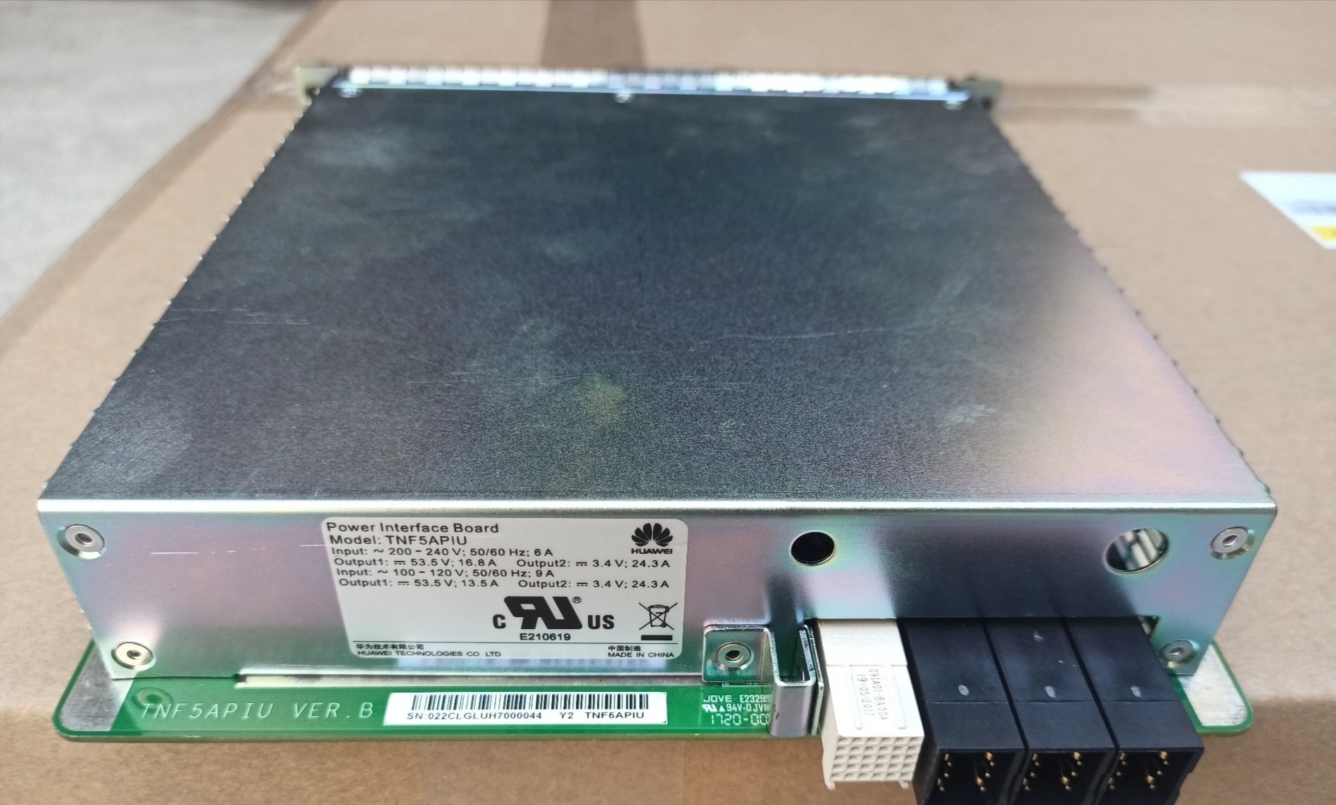 HUAWEI TNF5APIU Power lnterface Board
