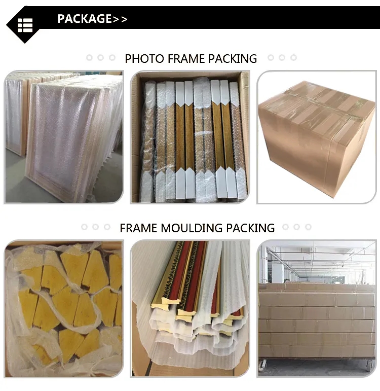 Custom Painting Frame Polystyrene Photo Frame Moulding European Or Middle East Style