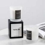 Home Birthday Wedding Atmosphere Luxury Glass Soy Wax Glass Jar Scented Candles